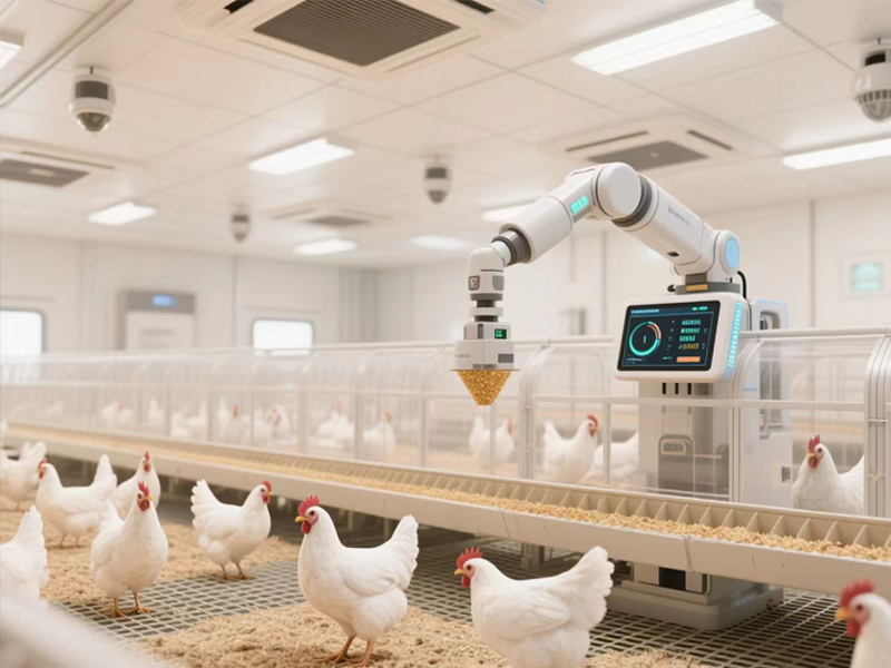 自动化养鸡场实景