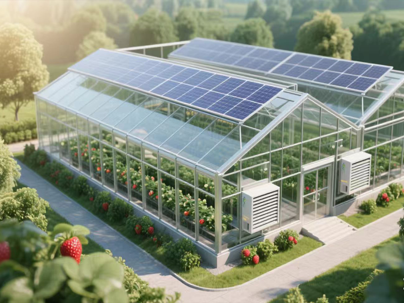 智慧草莓大棚展示